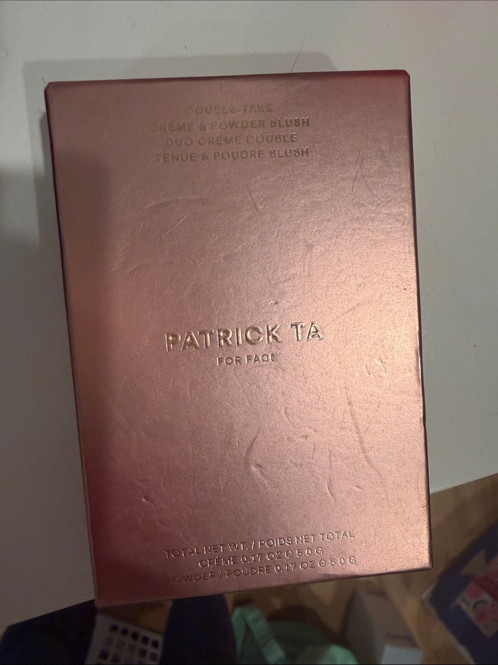Patrick Ta blush- NEW unopened